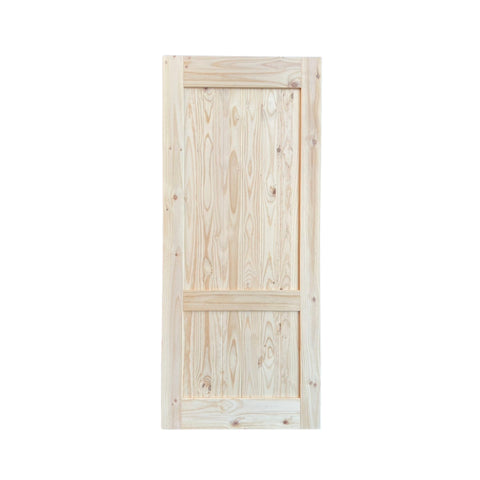 Plank Off-White Barn Door D01W Package Deal