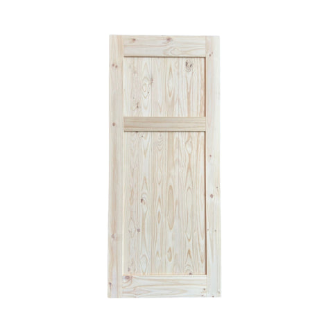 Plank Off-White Internal Door Barn Door D01W